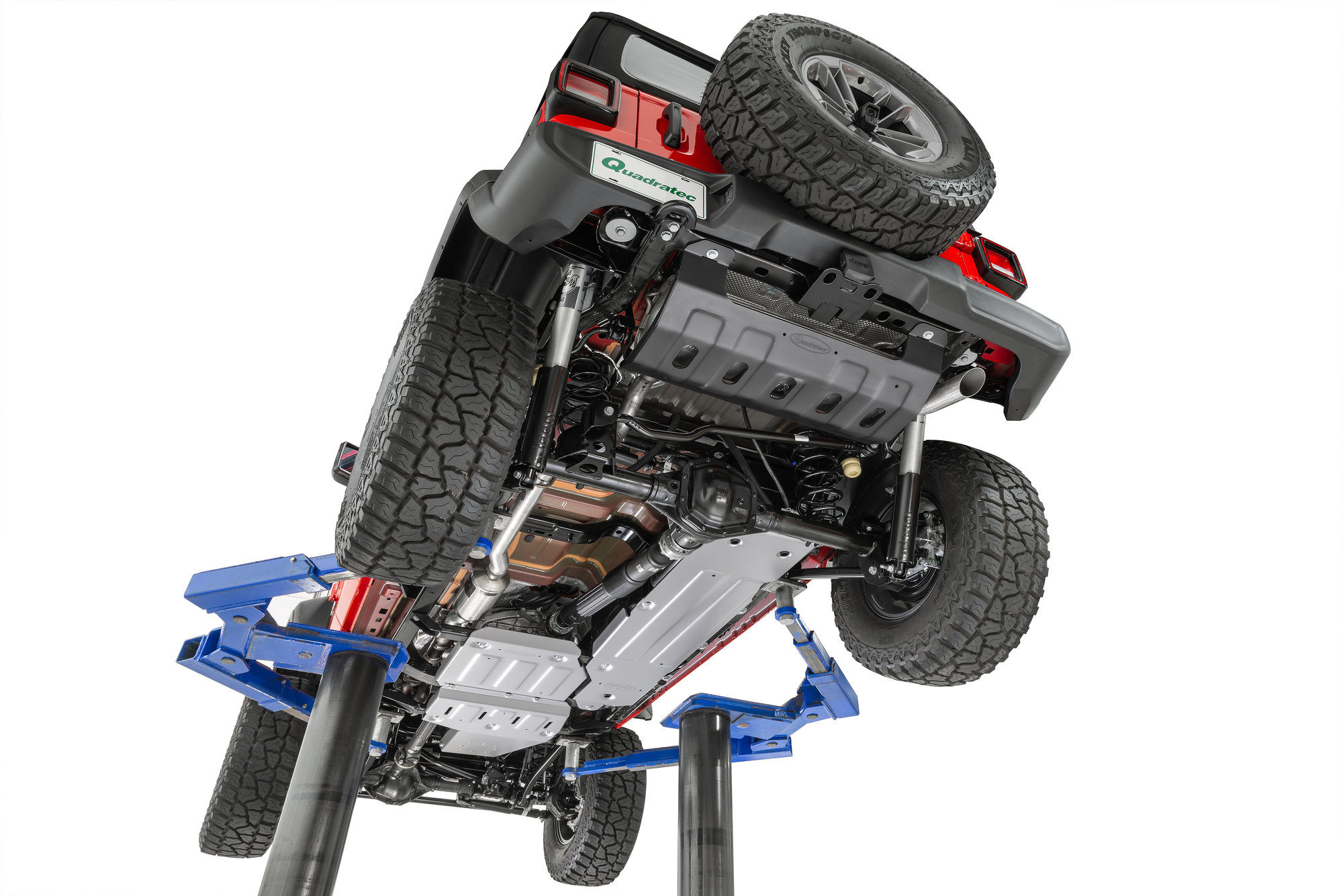 Quadratec Aluminum Modular Skid Plate System for 1821 Jeep Wrangler JL